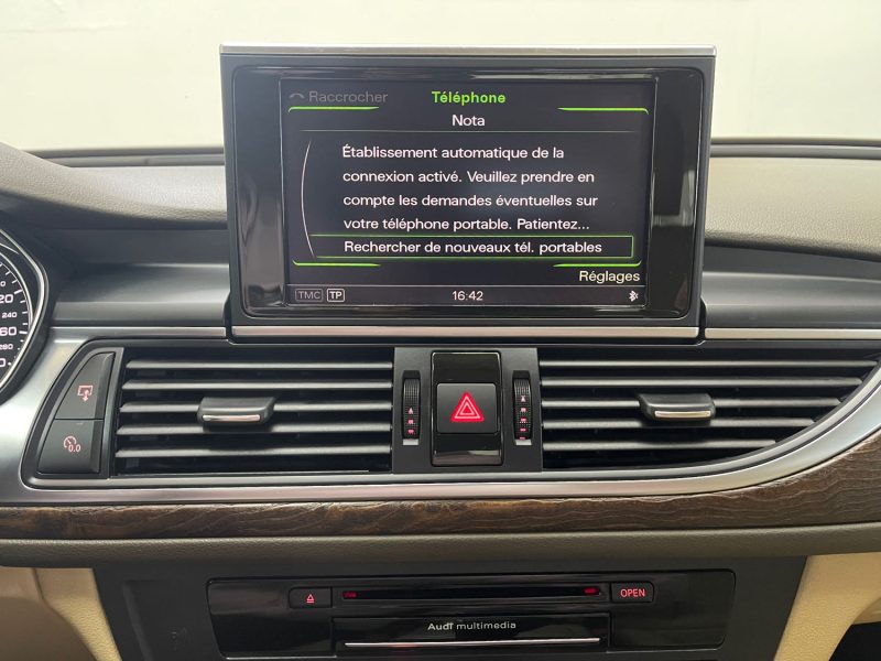 AUDI A6 IV 2.8 FSI 204ch QUATTRO S LINE S-TRONIC 7 FULL GARANTIE 12 MOIS HISTORIQUE COMPLET