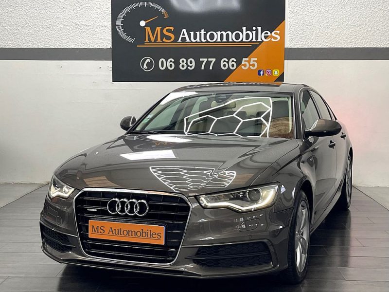 AUDI A6 IV 2.8 FSI 204ch QUATTRO S LINE S-TRONIC 7 FULL GARANTIE 12 MOIS HISTORIQUE COMPLET