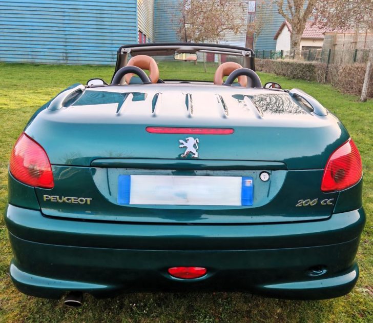 PEUGEOT 206 CC 2.0 16v ROLAND GARROS