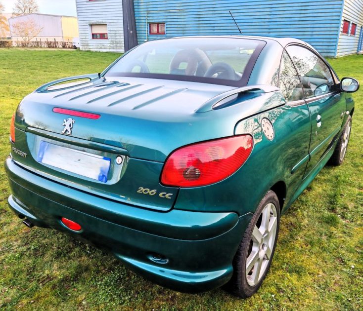 PEUGEOT 206 CC 2.0 16v ROLAND GARROS