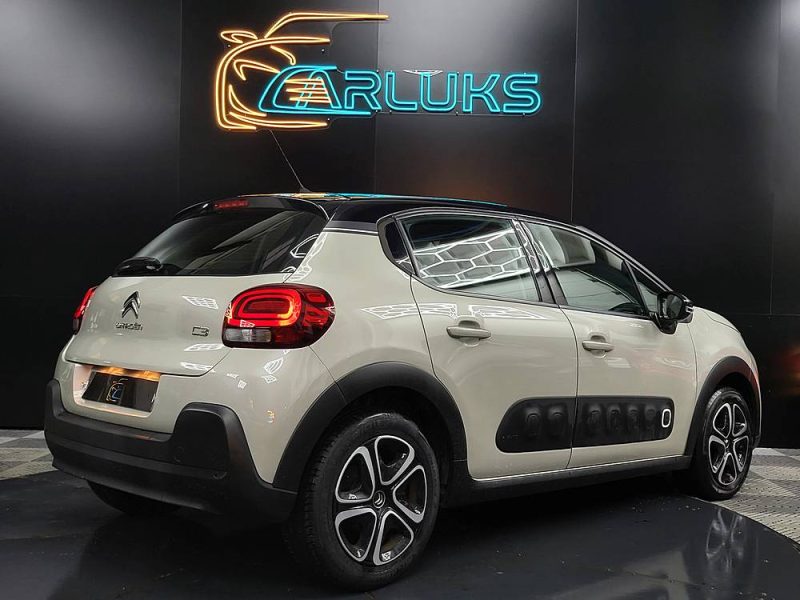 CITROEN C3 III 1.2 PureTech 110cv Feel BVM5 / FAIBLE KILOMETRAGE / COURROIE CHANGEE