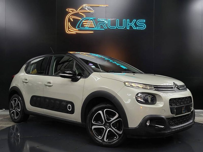 CITROEN C3 III 1.2 PureTech 110cv Feel BVM5 / FAIBLE KILOMETRAGE / COURROIE CHANGEE