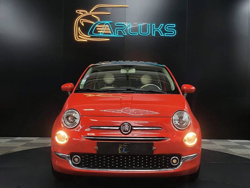 FIAT 500 1.2 MPi 69cv Lounge Stop And Start Boîte Auto Dualogic 1ère Main / FAIBLE KILOMETRAGE