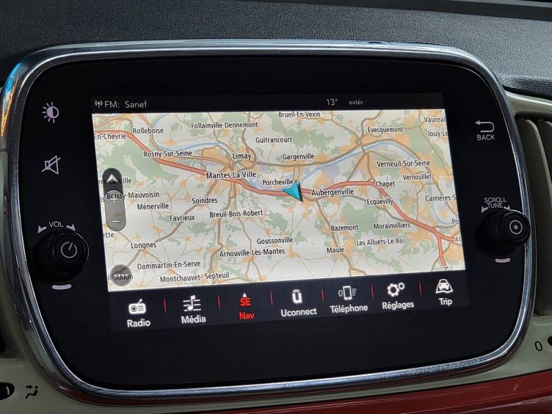 FIAT 500 1.2 MPi 69cv Lounge Stop And Start Boîte Auto Dualogic 1ère Main / FAIBLE KILOMETRAGE