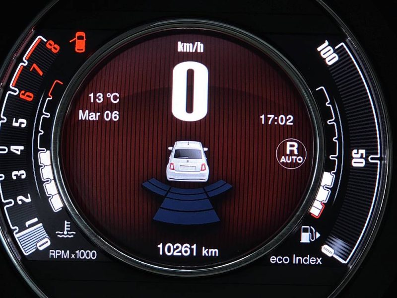 FIAT 500 1.2 MPi 69cv Lounge Stop And Start Boîte Auto Dualogic 1ère Main / FAIBLE KILOMETRAGE