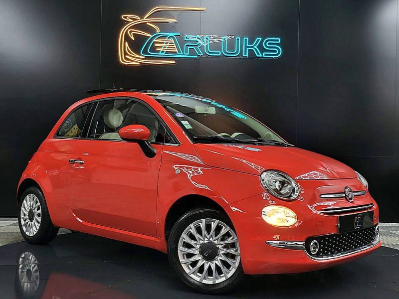 FIAT 500 1.2 MPi 69cv Lounge Stop And Start Boîte Auto Dualogic 1ère Main / FAIBLE KILOMETRAGE
