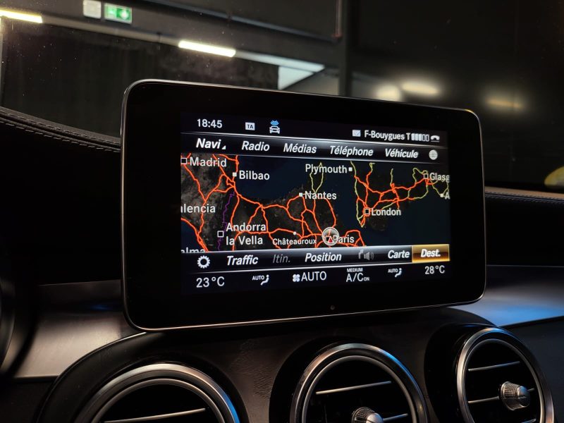 MERCEDES GLC 250 d 4-matic 204Cv FASCINATION PACK AMG / TOIT OUVRANT + 360° + SIEGES 