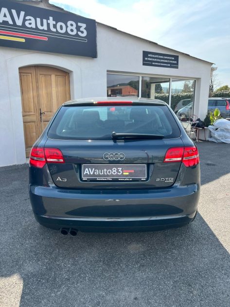 AUDI A3 2009 2.0 TDI Quattro / Distribution Neuve / Suivi Audi 