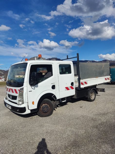 RENAULT MAXITY DOUBLE CABINE BENNE 2009