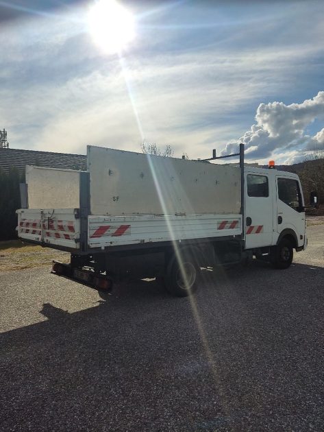 RENAULT MAXITY DOUBLE CABINE BENNE 2009