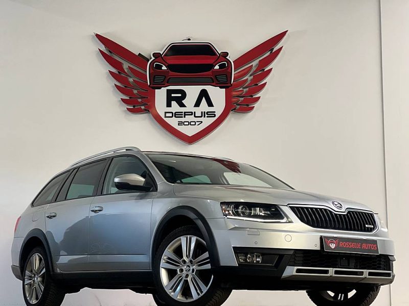 SKODA OCTAVIA 2.0 TDI 184CH SCOUT BREAK