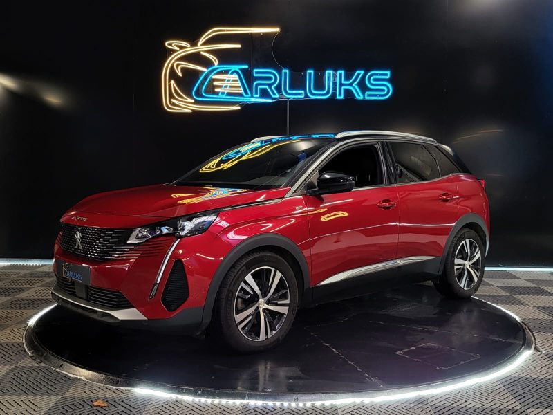 PEUGEOT 3008 1.5 BLUE HDI 130cv EAT8 GT / PREMIERE MAIN / SUIVI PEUGEOT / ATTELAGE / SIEGES MASSANTS