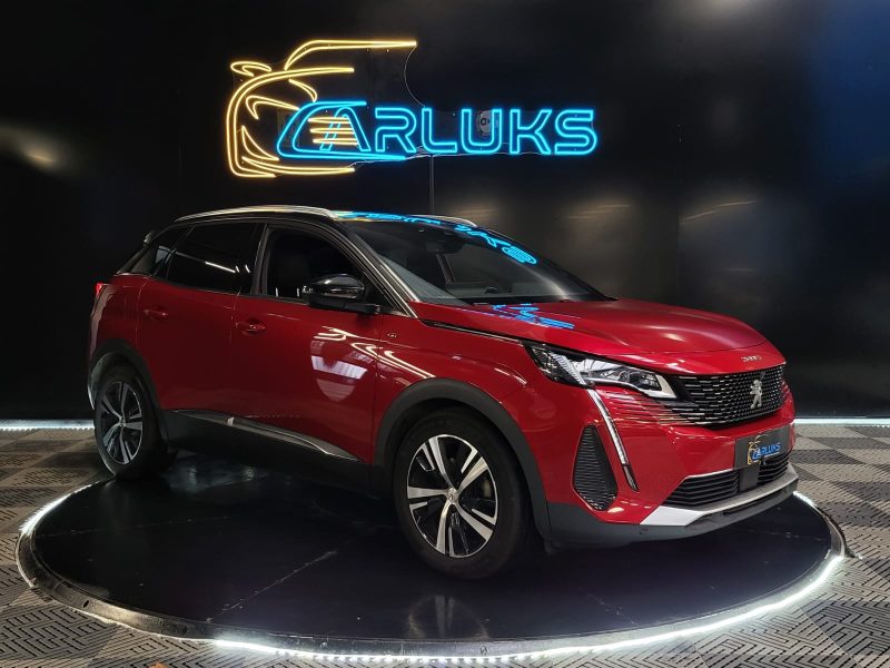 PEUGEOT 3008 1.5 BLUE HDI 130cv EAT8 GT / PREMIERE MAIN / SUIVI PEUGEOT / ATTELAGE / SIEGES MASSANTS