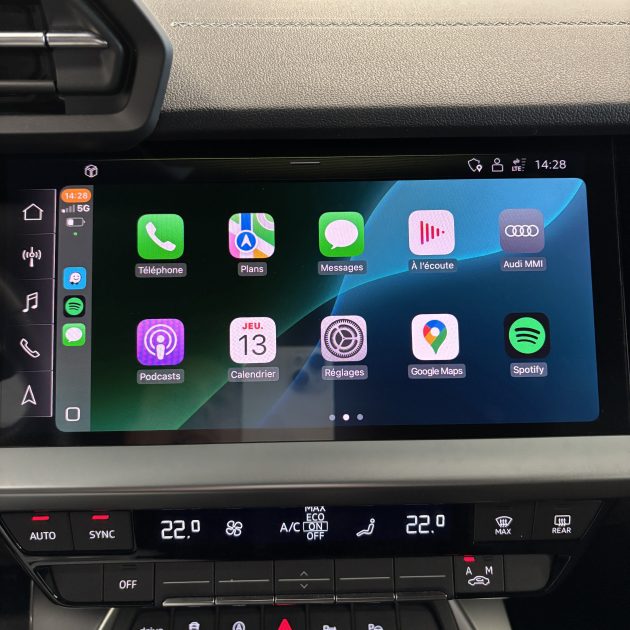 AUDI A3 Sportback 35 TFSI 150 ch S-tronic S-LINE Garantie 12 Mois 