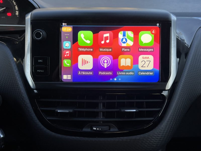 PEUGEOT 208 PHASE 2 SIGNATURE 1.2 82 APPLE CARPLAY & ANDROID CAMERA RECUL CRIT AIR 1 - GARANTIE 1 AN