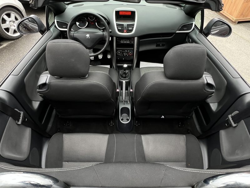 PEUGEOT 207 CC CABRIOLET PHASE 2 1.6 120 Cv PREMIERE MAIN / 51 700 Kms CRIT AIR 1 - GARANTIE 1 AN
