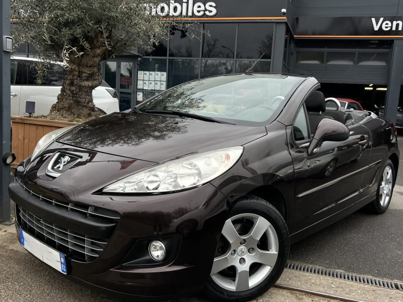 PEUGEOT 207 CC CABRIOLET PHASE 2 1.6 120 Cv PREMIERE MAIN / 51 700 Kms CRIT AIR 1 - GARANTIE 1 AN
