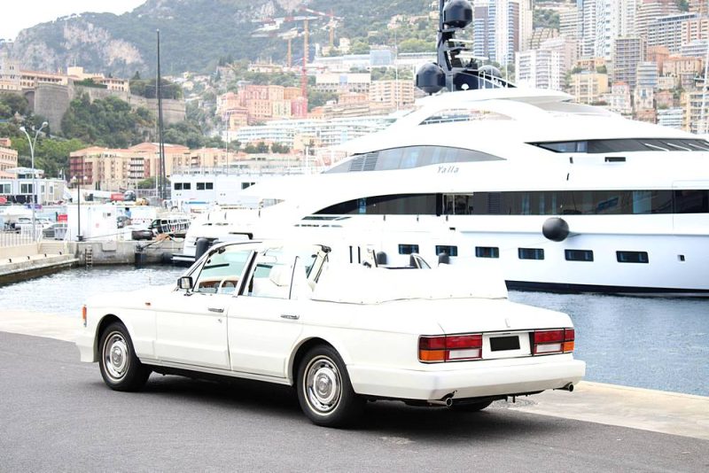 ROLLS ROYCE SILVER SPIRIT CABRIOLET TRES RARE EX ROI D'ARABIE REPRISE ECHANGE POSSIBLE