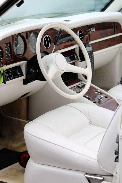 ROLLS ROYCE SILVER SPIRIT CABRIOLET TRES RARE EX ROI D'ARABIE REPRISE ECHANGE POSSIBLE