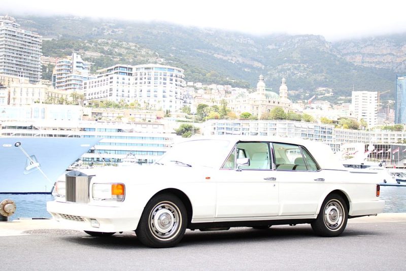 ROLLS ROYCE SILVER SPIRIT CABRIOLET TRES RARE EX ROI D'ARABIE REPRISE ECHANGE POSSIBLE