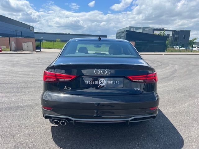 AUDI A3 2.0 L TDI S-LINE 150 ch S Tronic Limousine Kilométrage certifié Audi