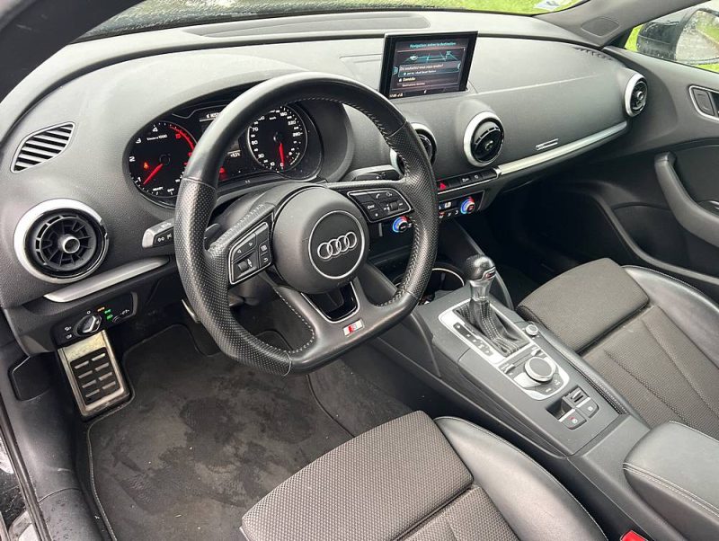 AUDI A3 2.0 L TDI S-LINE 150 ch S Tronic Limousine Kilométrage certifié Audi