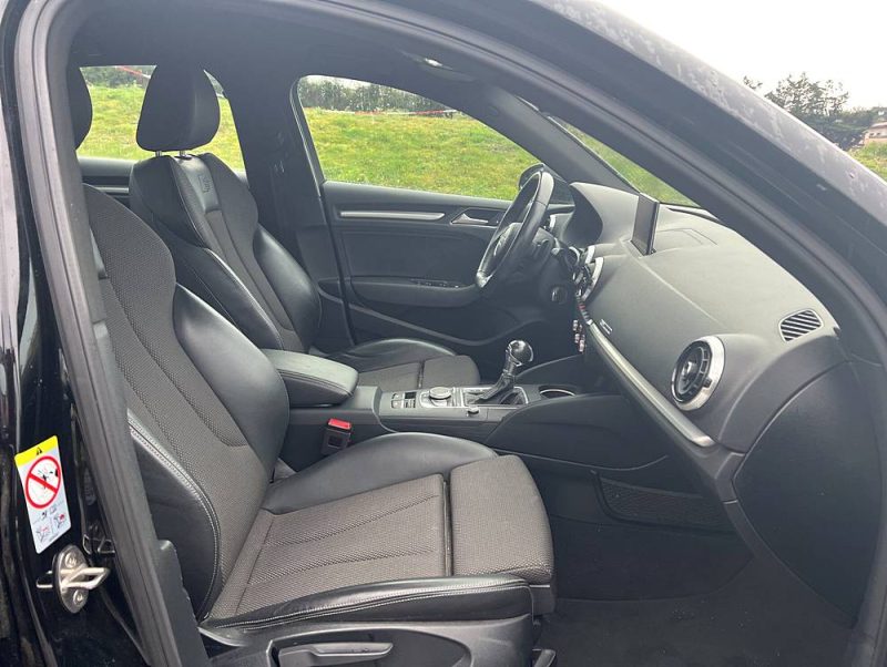 AUDI A3 2.0 L TDI S-LINE 150 ch S Tronic Limousine Kilométrage certifié Audi