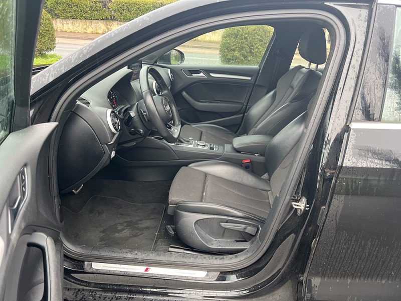 AUDI A3 2.0 L TDI S-LINE 150 ch S Tronic Limousine Kilométrage certifié Audi