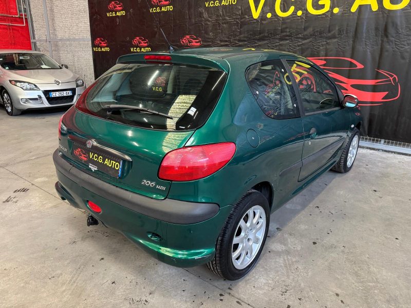 PEUGEOT 206  2.0 HDI 90 XS 