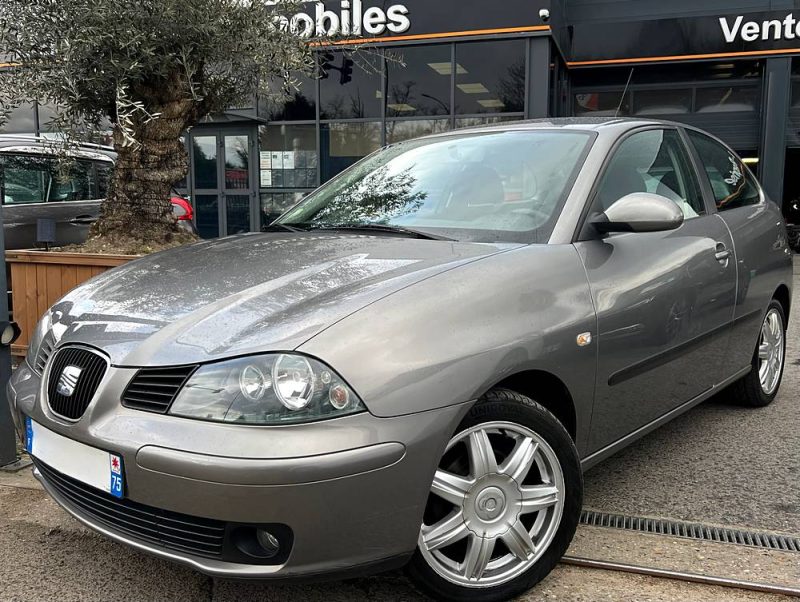 SEAT IBIZA III 1.4 75 Cv FINITION SPORT / PREMIERE MAIN 72 400 Kms CRIT AIR 2 - Garantie 1 an