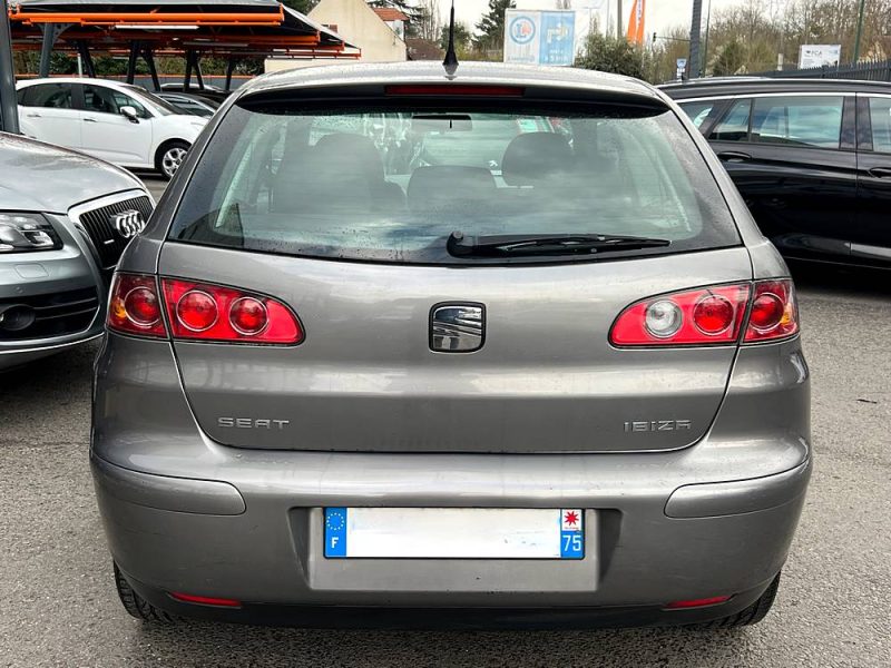 SEAT IBIZA III 1.4 75 Cv FINITION SPORT / PREMIERE MAIN 72 400 Kms CRIT AIR 2 - Garantie 1 an