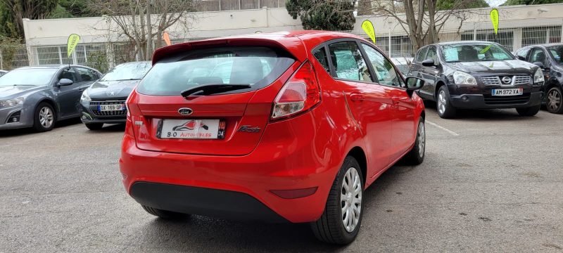 Ford Fiesta VI 1.0l EcoBoost 101 cv berline, *Crit'Air 1*, *Idéale jeune conducteur*