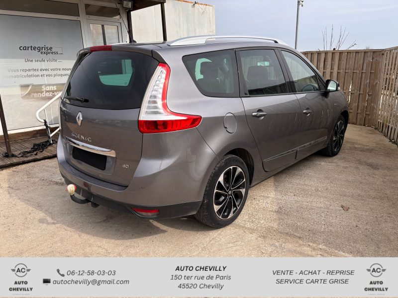 RENAULT SCENIC III 1.6 DCI 130 Pack Bose/7 Places/Attelage