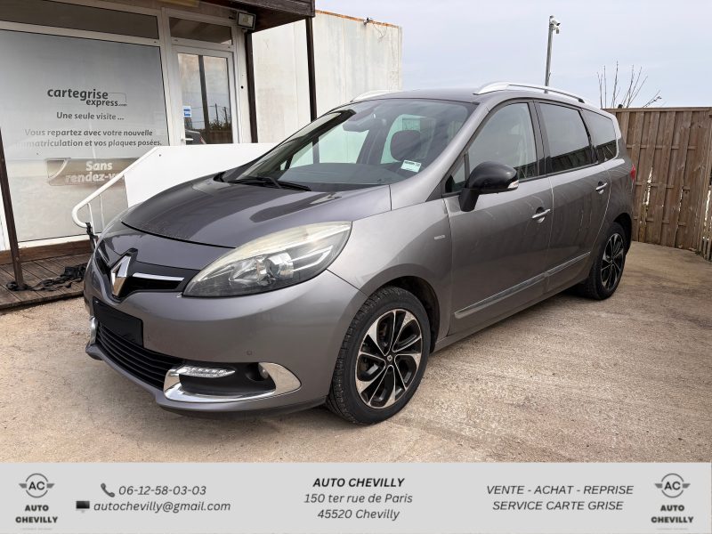 RENAULT SCENIC III 1.6 DCI 130 Pack Bose/7 Places/Attelage