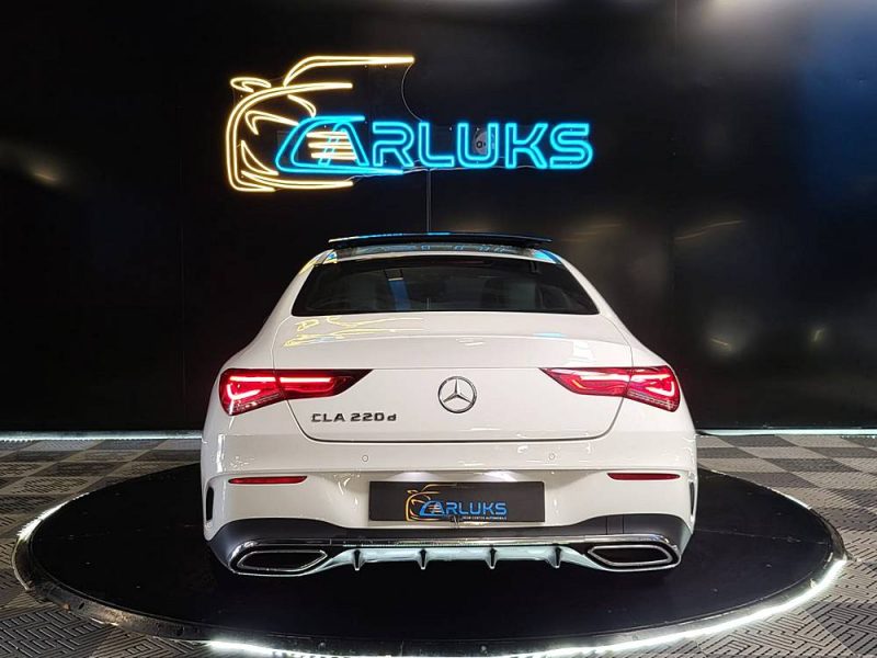 MERCEDES CLASSE CLA 220d 190cv / TOIT OUVRANT + SIEGES CHAUFFANTS + VIRTUAL COCKPIT + ATTELAGE /