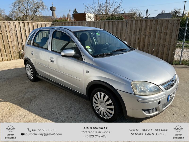OPEL CORSA 1.2i - 16V 80 CH Clim/Garantie 3 Mois