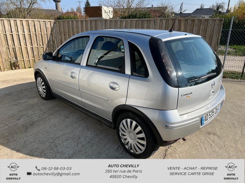 OPEL CORSA 1.2i - 16V 80 CH Clim/Garantie 3 Mois