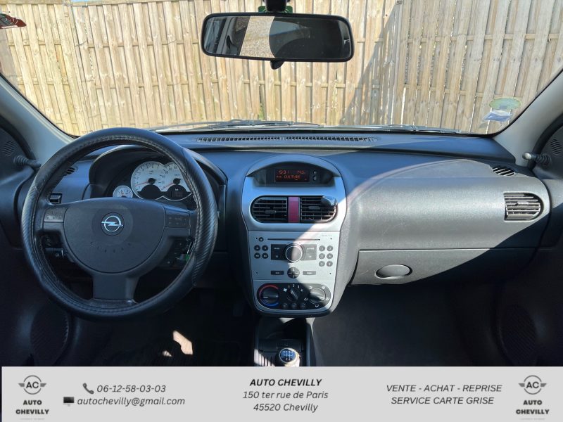 OPEL CORSA 1.2i - 16V 80 CH Clim/Garantie 3 Mois