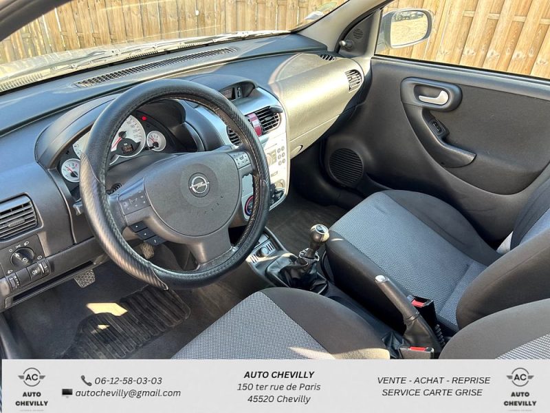 OPEL CORSA 1.2i - 16V 80 CH Clim/Garantie 3 Mois