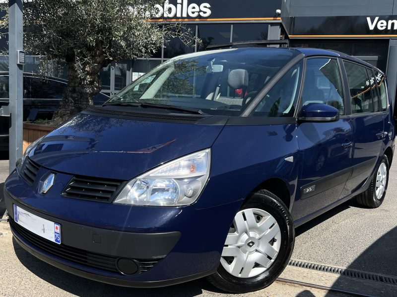 RENAULT ESPACE 4 IV 2.0 170 Cv PREMIERE MAIN / 7 PLACES TOIT OUVRANT CRIT AIR 2  - GARANTIE 1 AN