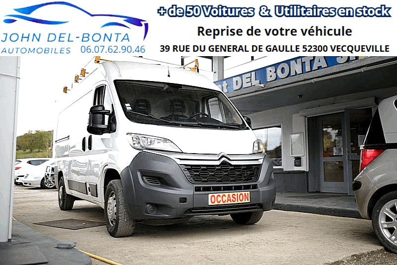 CITROEN JUMPER 1ERE MAIN   AVEC POSSIBILITE D'AJOUTER PUPITRE PORTE VERRE ET MENUISERIE