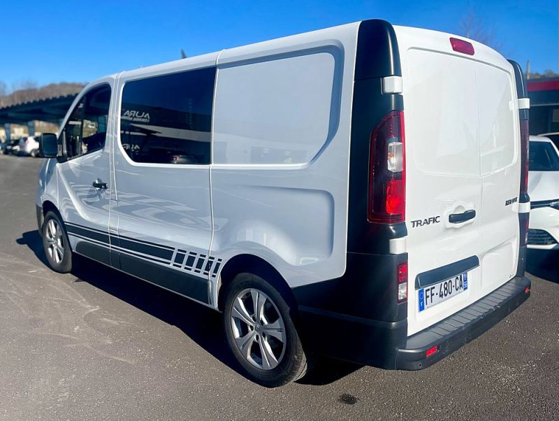 Renault TRAFIC Cabine Approfondie 6 places L1h1 - 37 500 Km - 23 450 euros - Pas de TVA - Garantie 1