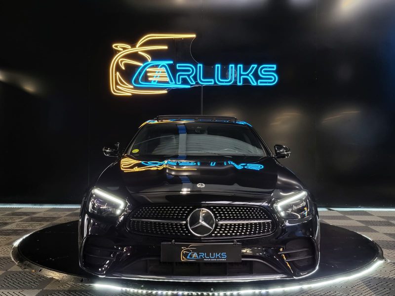 MERCEDES CLASSE E 220d 2.0 200cv TURBO DIESEL HYBRID AMG LINE TOIT OUVRANT / CARPLAY / CUIR NAPPA