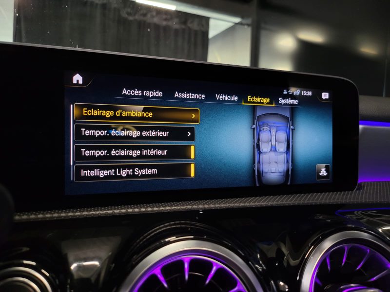 MERCEDES CLASSE A 180 d 116cv AMG LINE / SUIVI MERCEDES / SIEGES ELECTRIQUES / TOIT OUVRANT / CARPLA