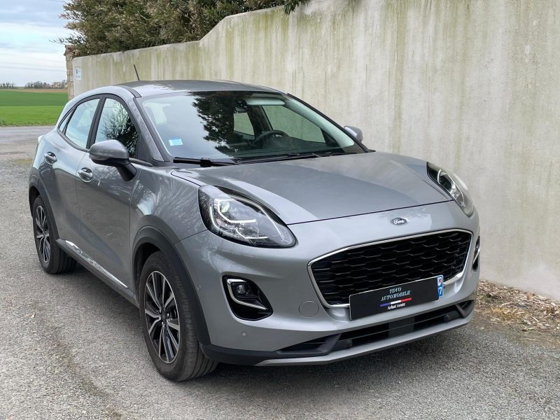 FORD PUMA 1.0i - 12V 125 CH TURBO MHEV TITANIUM ETHANOL