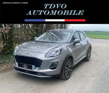 FORD PUMA 1.0i - 12V 125 CH TURBO MHEV TITANIUM ETHANOL