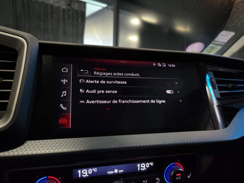 AUDI A1 SPORTBACK 35 TFSI 150cv DSG7 / SUIVI OK / CARPLAY / VIRTUAL COCKPIT / SIEGES CHAUFFANTS