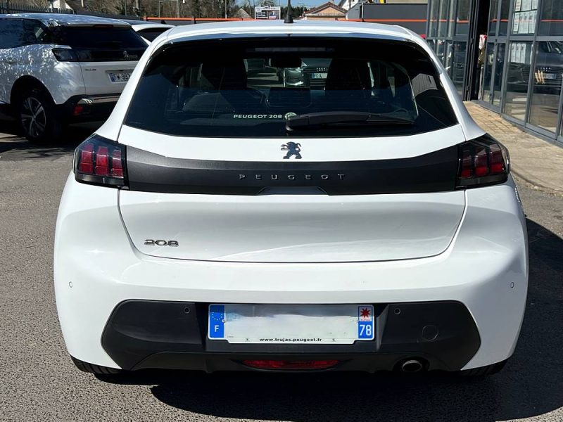 PEUGEOT 208 II COMMERCIALE 1.5 BLUE HDI 100 Cv 1ERE MAIN / APPLE CARPLAY & ANDROID - GARANTIE 1 AN