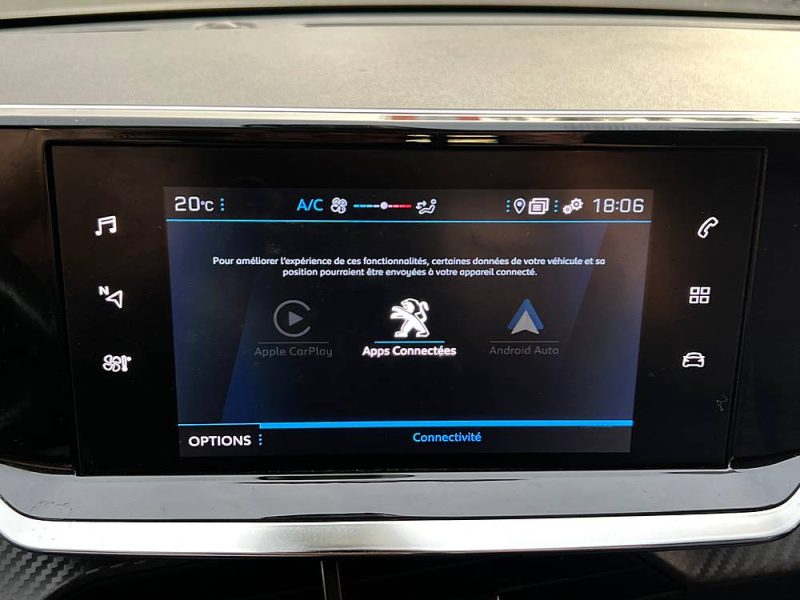 PEUGEOT 208 II COMMERCIALE 1.5 BLUE HDI 100 Cv 1ERE MAIN / APPLE CARPLAY & ANDROID - GARANTIE 1 AN