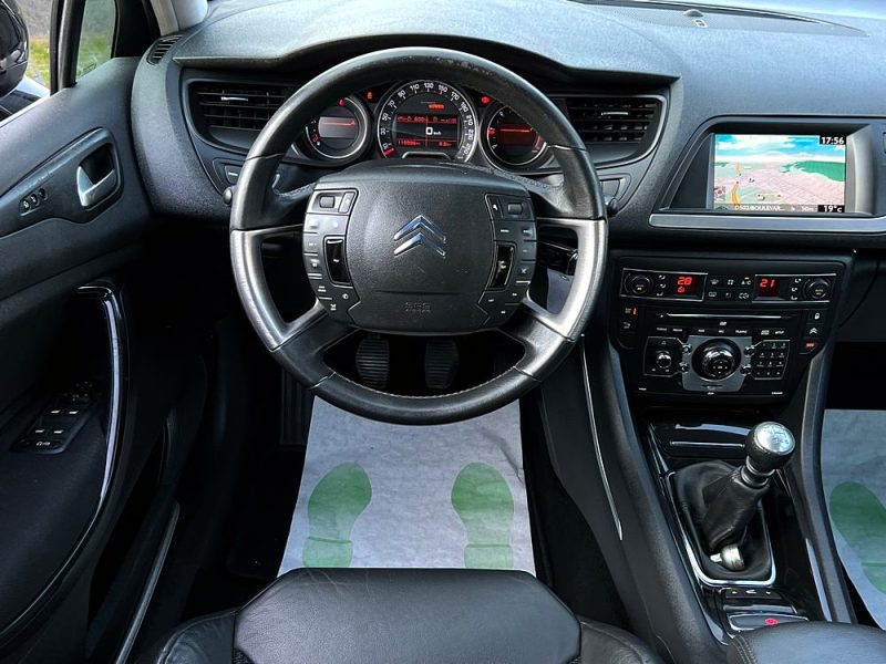 CITROEN C5 II PHASE 2 EXCLUSIVE 2.0 HDI 163 1ERE MAIN GPS BLUETOOTH XENONS CRIT AIR 2 Garantie 1 an